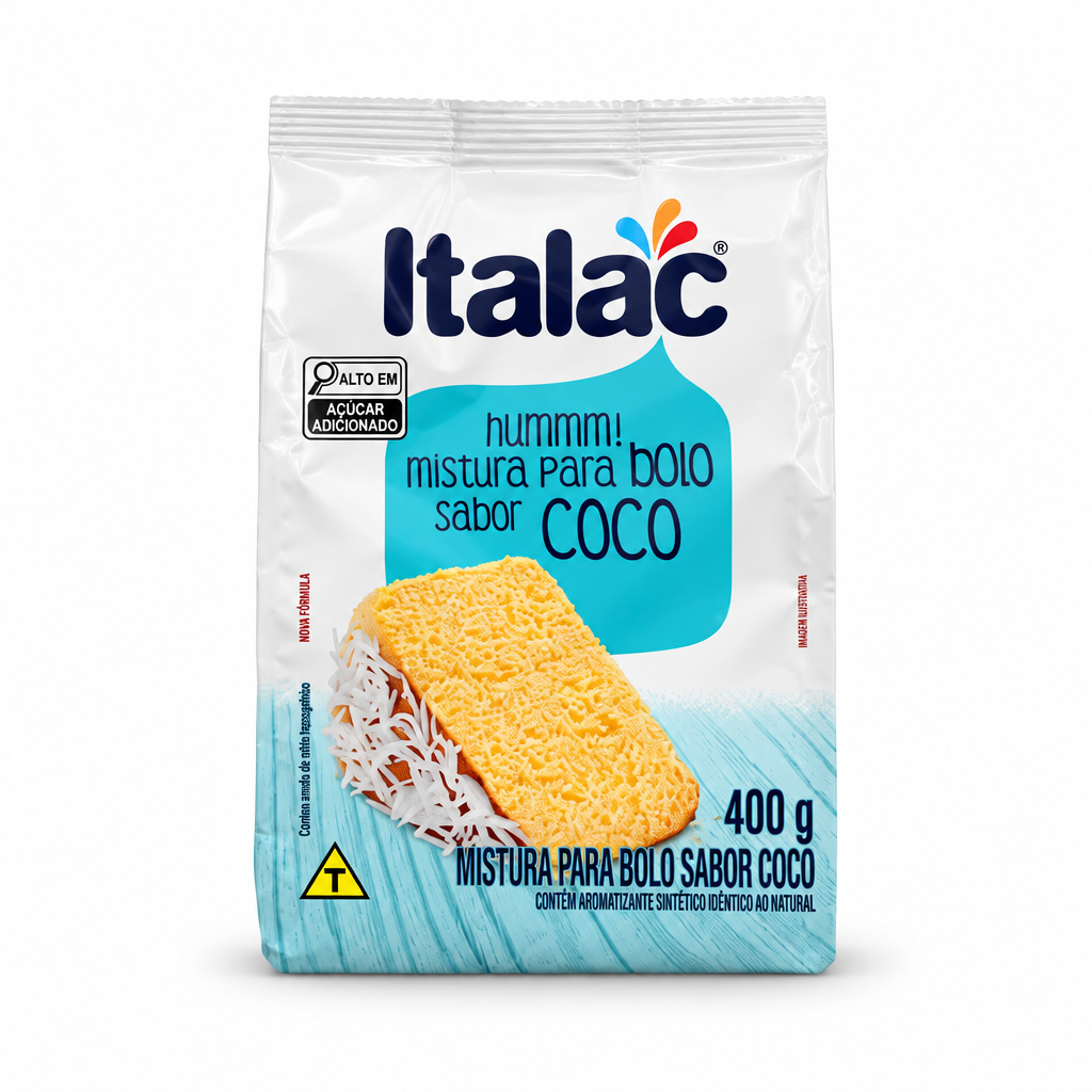 Mistura para bolo Italac 400 gr